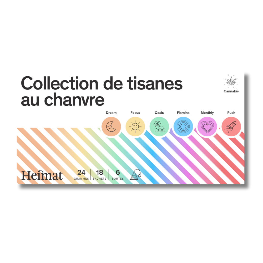 Hanftee Kollektion (6 Sorten)-Heimat